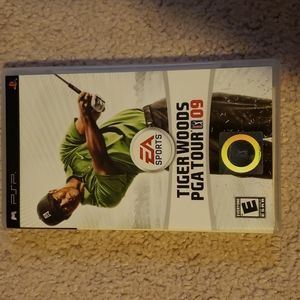 PSP game Tiger Woods PGA Tour 2009
